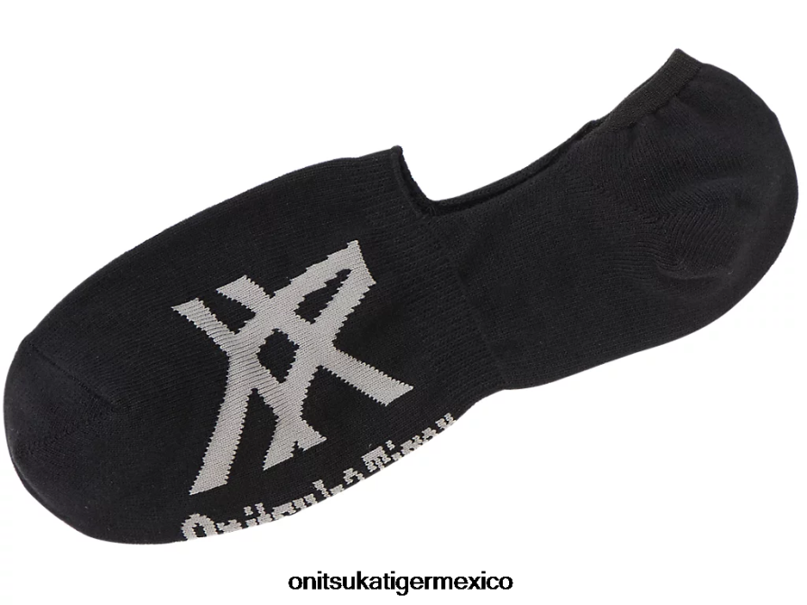 Onitsuka Tiger accesorios 4P8D6N484 negro/gris jaspeado unisexo calcetines invisibles