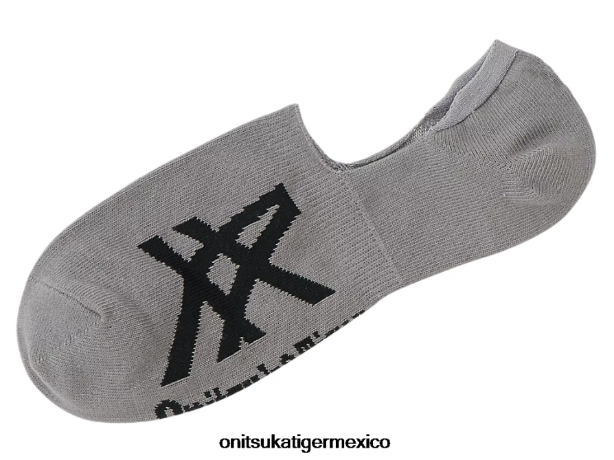 Onitsuka Tiger accesorios 4P8D6N485 gris negro unisexo calcetines invisibles