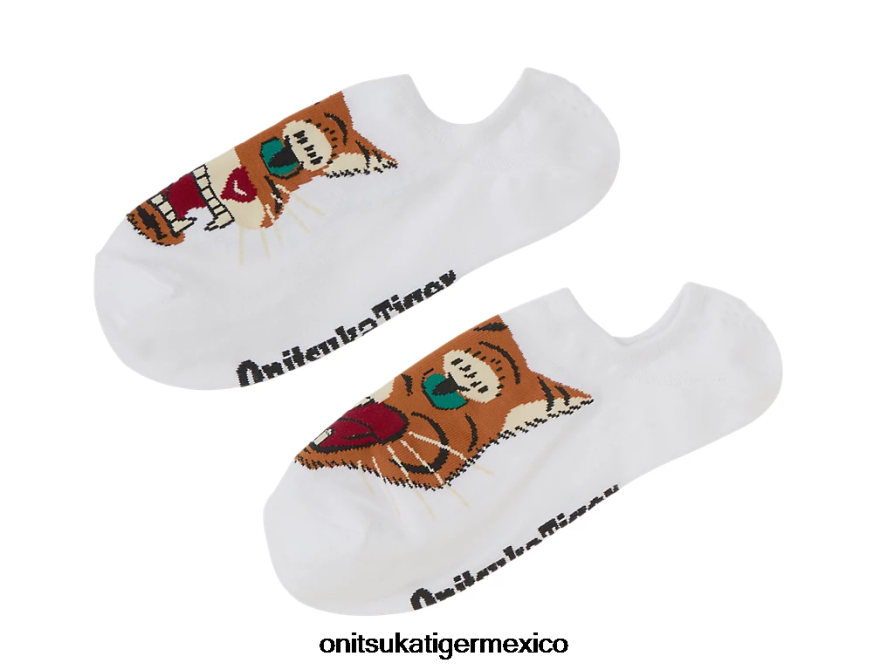 Onitsuka Tiger accesorios 4P8D6N487 blanco unisexo calcetines invisibles