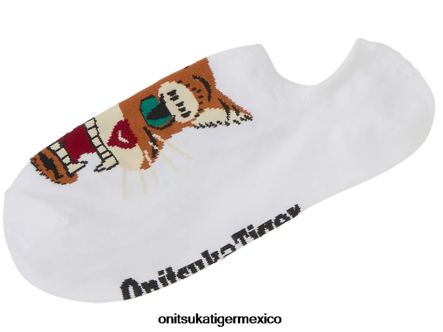 Onitsuka Tiger accesorios 4P8D6N487 blanco unisexo calcetines invisibles