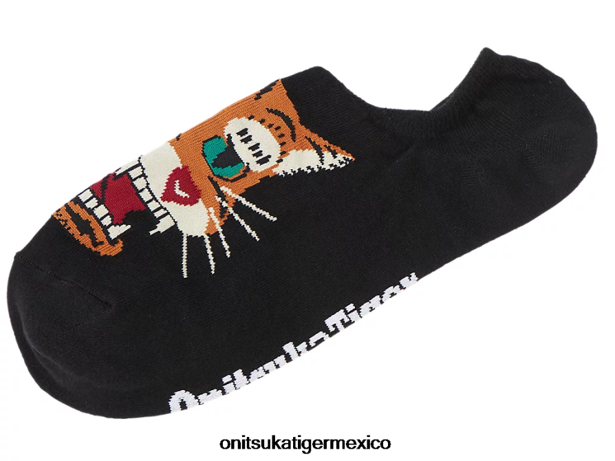 Onitsuka Tiger accesorios 4P8D6N488 negro unisexo calcetines invisibles