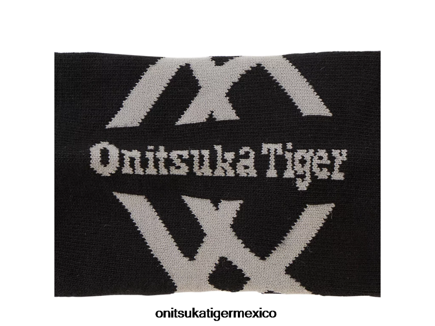Onitsuka Tiger accesorios 4P8D6N494 negro/gris jaspeado unisexo calcetines