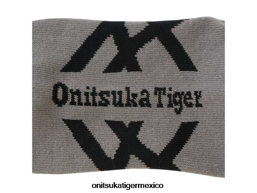 Onitsuka Tiger accesorios 4P8D6N495 gris negro unisexo calcetines