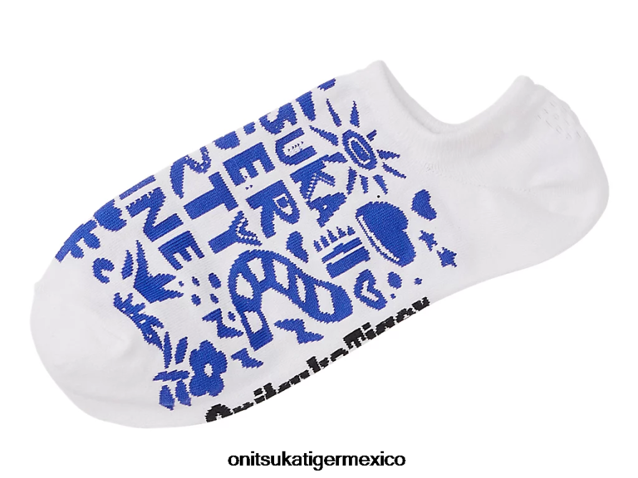 Onitsuka Tiger accesorios 4P8D6N497 blanco unisexo calcetines invisibles