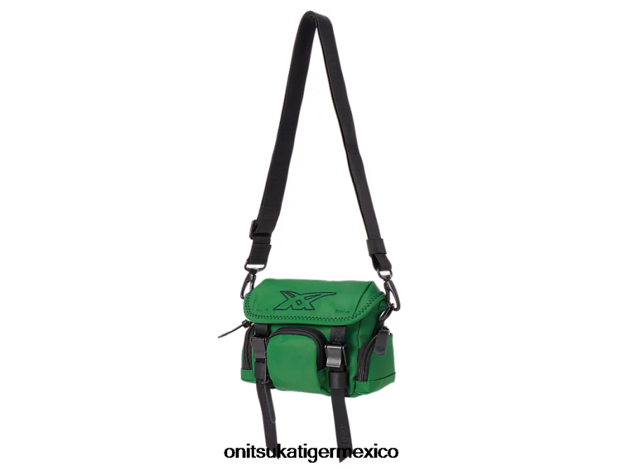 Onitsuka Tiger accesorios 4P8D6N498 verde unisexo mini bolso de hombro