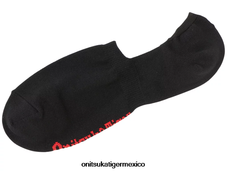 Onitsuka Tiger accesorios 4P8D6N499 negro/rojo unisexo calcetines invisibles