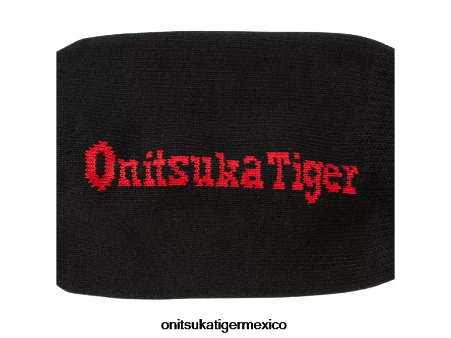 Onitsuka Tiger accesorios 4P8D6N499 negro/rojo unisexo calcetines invisibles