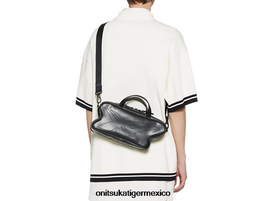 Onitsuka Tiger accesorios 4P8D6N509 negro unisexo bolso de hombro pequeño