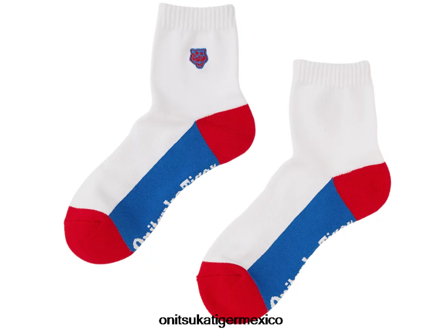 Onitsuka Tiger accesorios 4P8D6N513 blanco unisexo calcetines cortos
