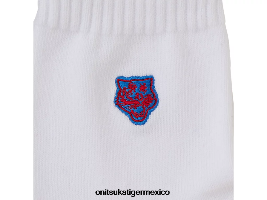 Onitsuka Tiger accesorios 4P8D6N513 blanco unisexo calcetines cortos