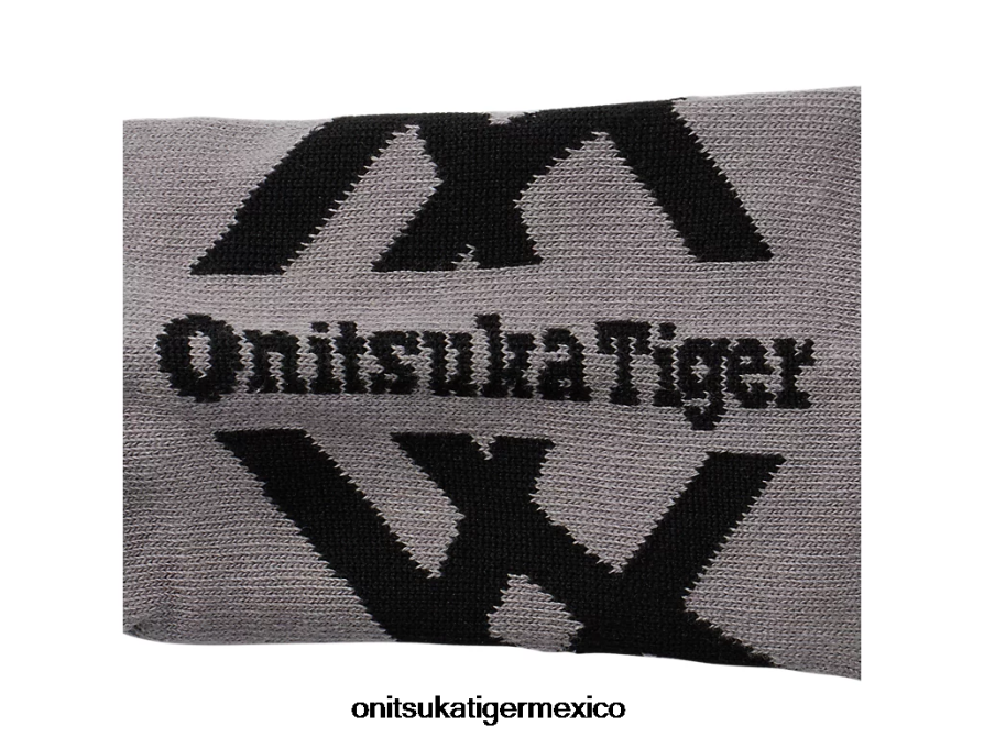 Onitsuka Tiger accesorios 4P8D6N529 gris negro unisexo calcetines