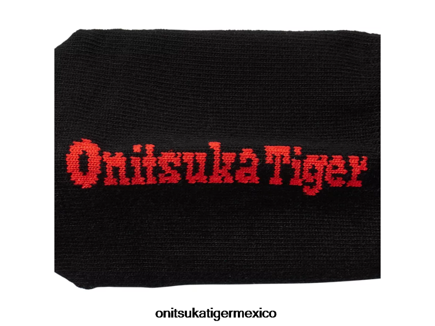 Onitsuka Tiger accesorios 4P8D6N530 negro/rojo unisexo calcetines invisibles