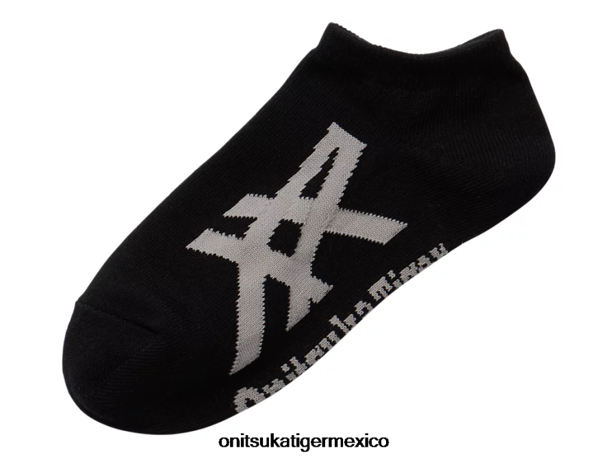 Onitsuka Tiger accesorios 4P8D6N531 negro/gris jaspeado unisexo calcetines