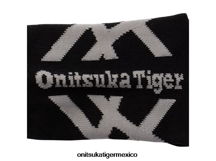 Onitsuka Tiger accesorios 4P8D6N531 negro/gris jaspeado unisexo calcetines