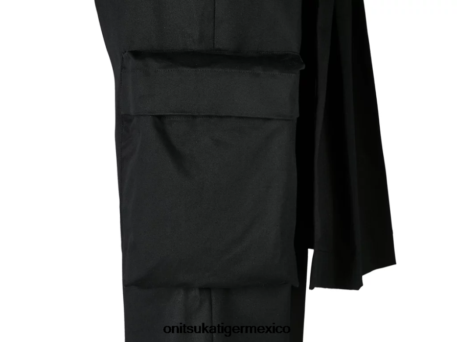 Onitsuka Tiger ropa 4P8D6N377 negro hombres pantalones