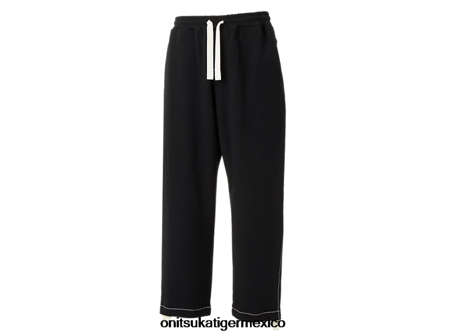 Onitsuka Tiger ropa 4P8D6N393 negro hombres pantalones