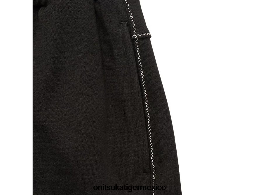 Onitsuka Tiger ropa 4P8D6N393 negro hombres pantalones