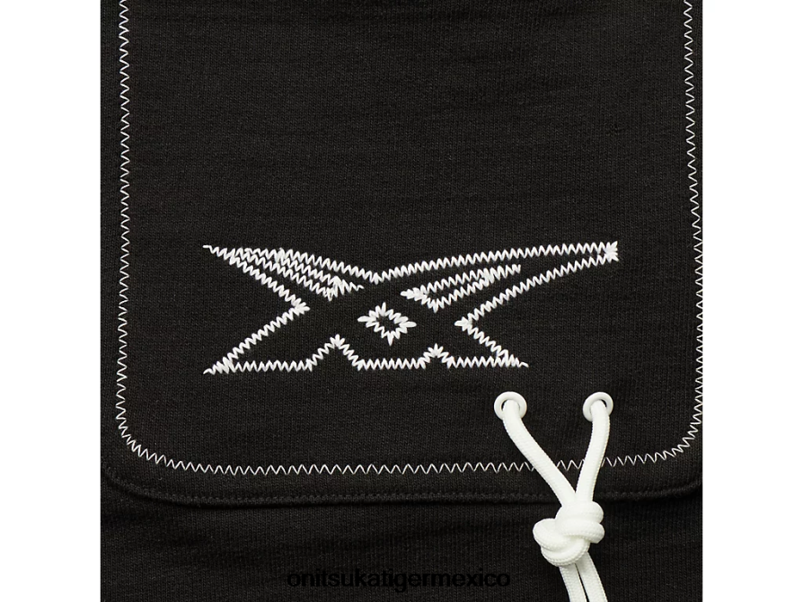 Onitsuka Tiger ropa 4P8D6N393 negro hombres pantalones