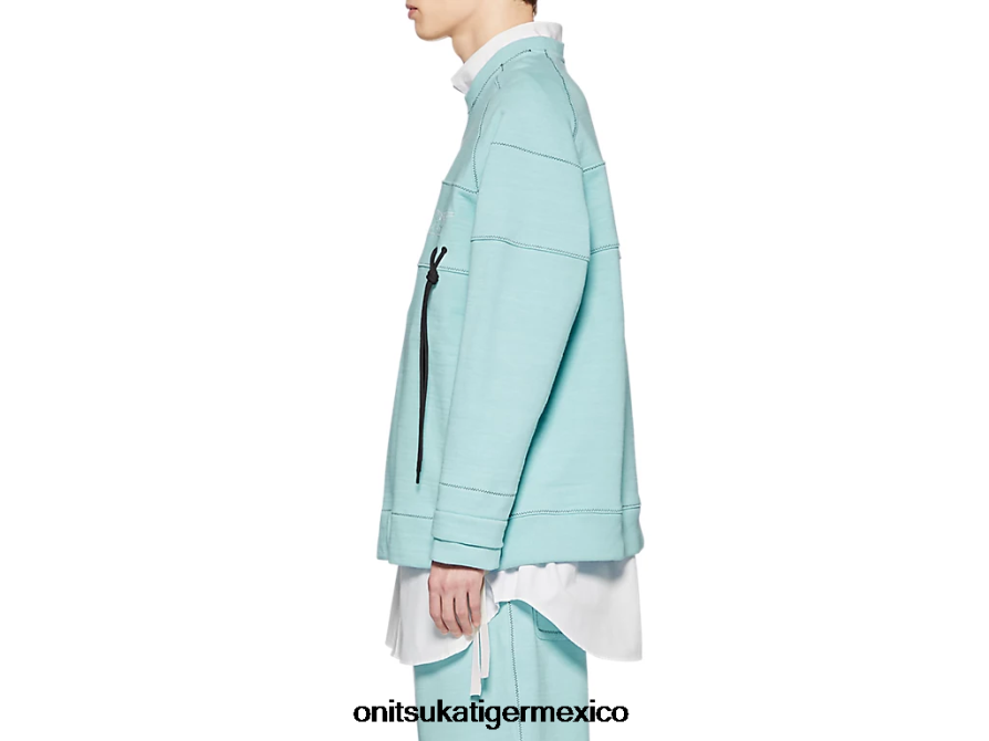 Onitsuka Tiger ropa 4P8D6N396 azul claro unisexo esta arriba