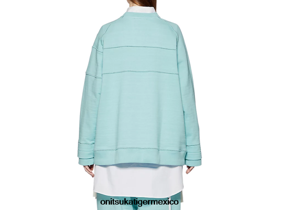 Onitsuka Tiger ropa 4P8D6N396 azul claro unisexo esta arriba