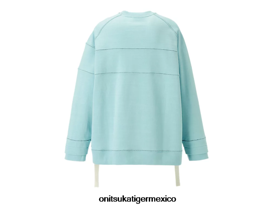 Onitsuka Tiger ropa 4P8D6N396 azul claro unisexo esta arriba