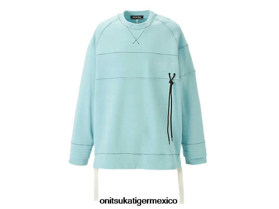 Onitsuka Tiger ropa 4P8D6N396 azul claro unisexo esta arriba