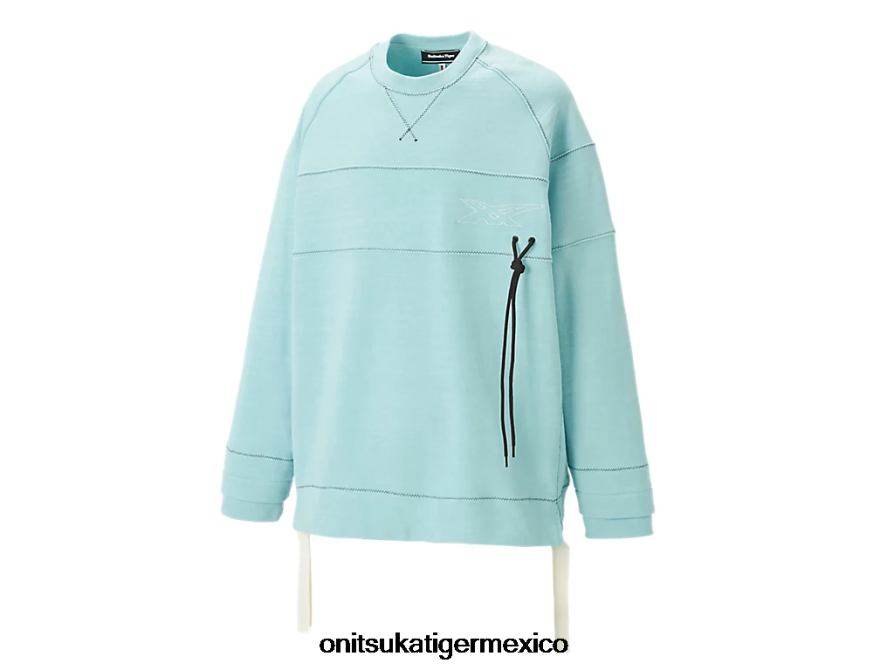 Onitsuka Tiger ropa 4P8D6N396 azul claro unisexo esta arriba