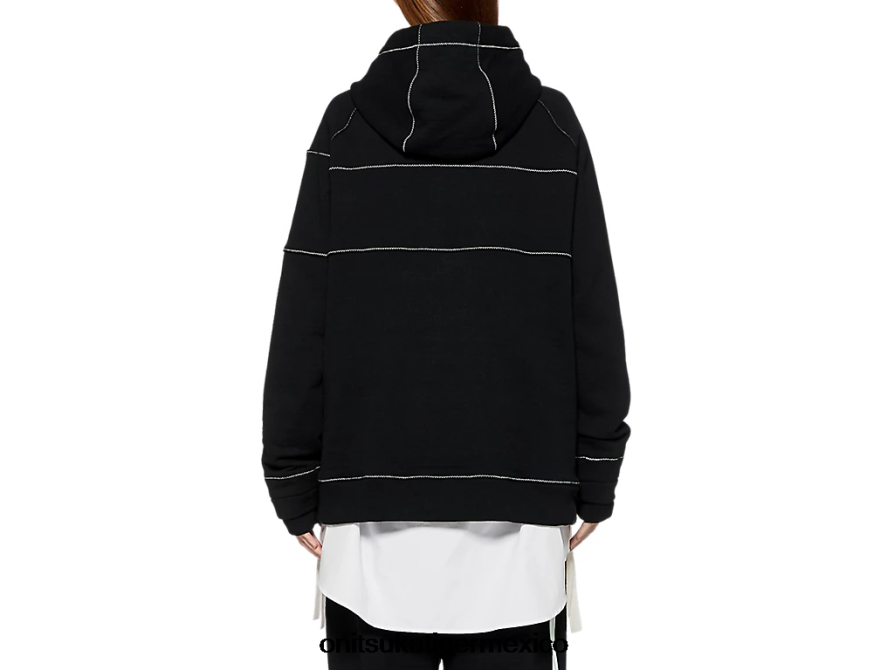 Onitsuka Tiger ropa 4P8D6N397 negro unisexo sudadera