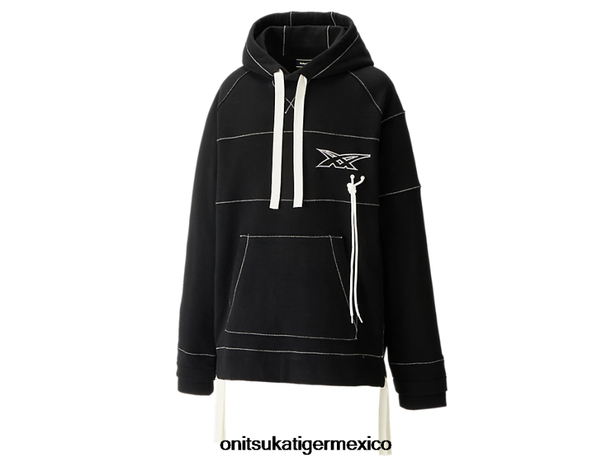 Onitsuka Tiger ropa 4P8D6N397 negro unisexo sudadera
