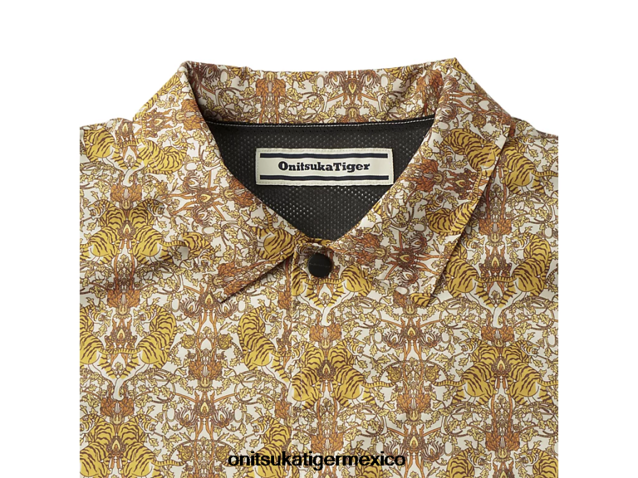 Onitsuka Tiger ropa 4P8D6N406 blanquecino hombres p chaqueta de entrenador