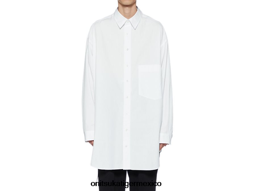 Onitsuka Tiger ropa 4P8D6N409 blanco hombres es camisa