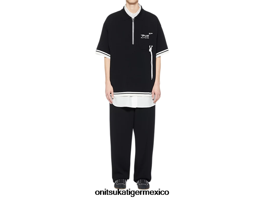 Onitsuka Tiger ropa 4P8D6N410 negro unisexo parte superior