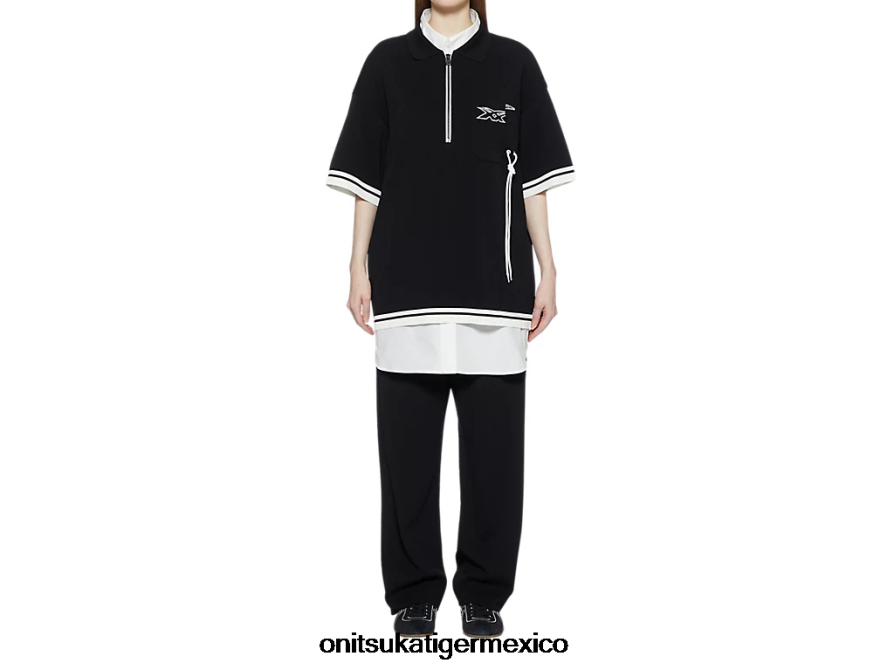 Onitsuka Tiger ropa 4P8D6N410 negro unisexo parte superior