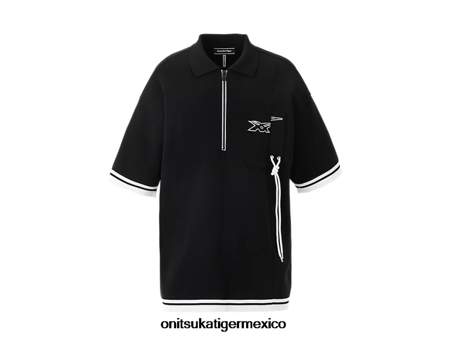 Onitsuka Tiger ropa 4P8D6N410 negro unisexo parte superior