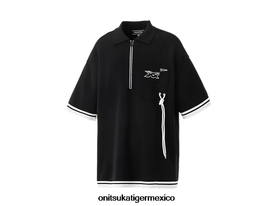 Onitsuka Tiger ropa 4P8D6N410 negro unisexo parte superior