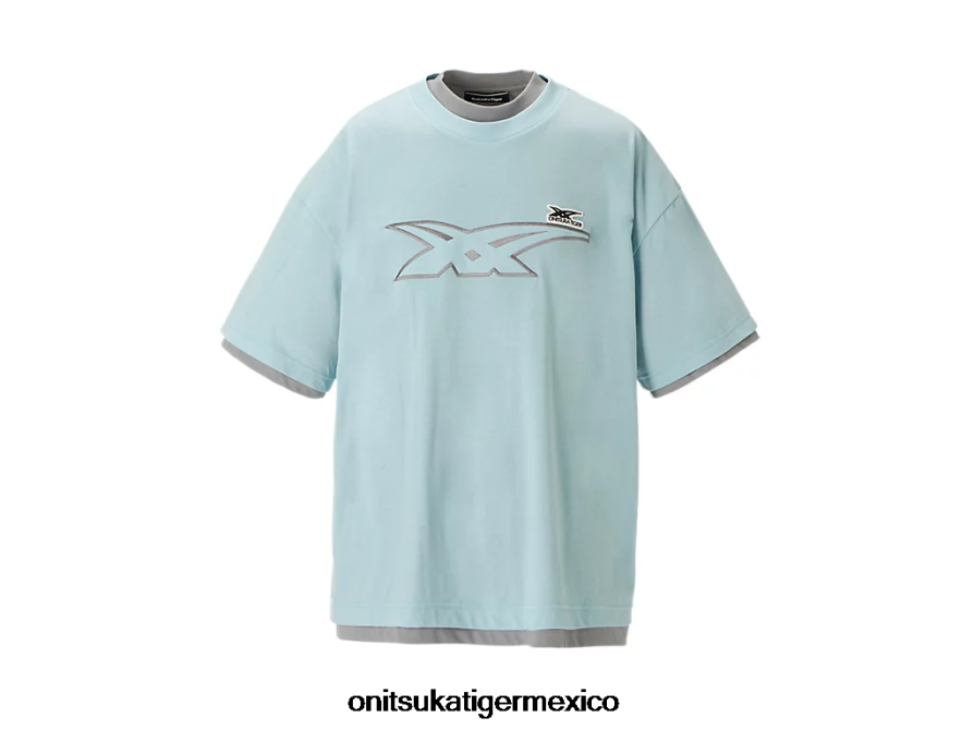 Onitsuka Tiger ropa 4P8D6N411 azul claro/gris unisexo parte superior