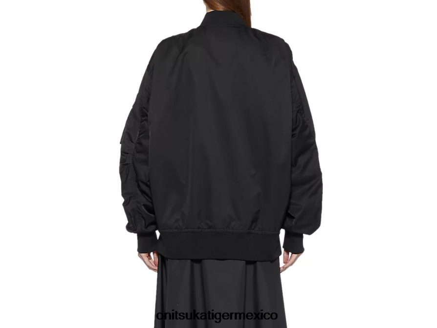 Onitsuka Tiger ropa 4P8D6N415 negro unisexo chaqueta bomber p