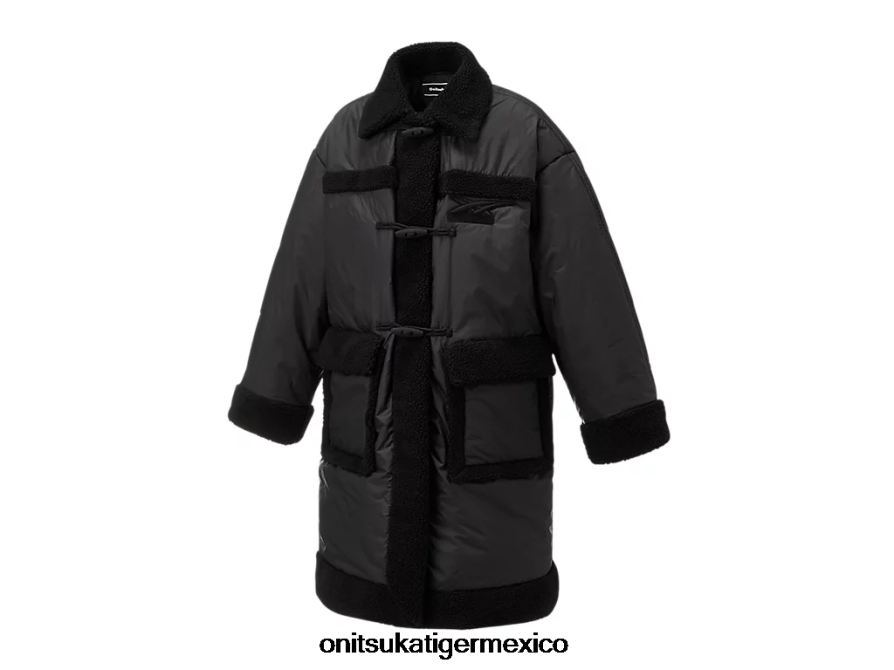 Onitsuka Tiger ropa 4P8D6N422 negro hombres abrigo