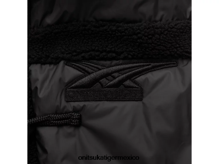 Onitsuka Tiger ropa 4P8D6N422 negro hombres abrigo