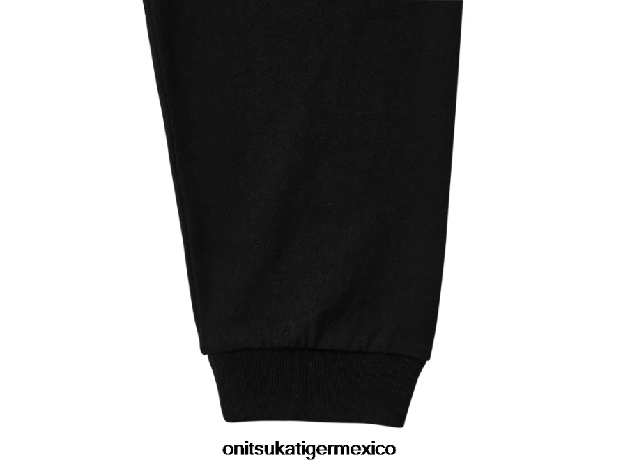 Onitsuka Tiger ropa 4P8D6N426 negro hombres camiseta gráfica
