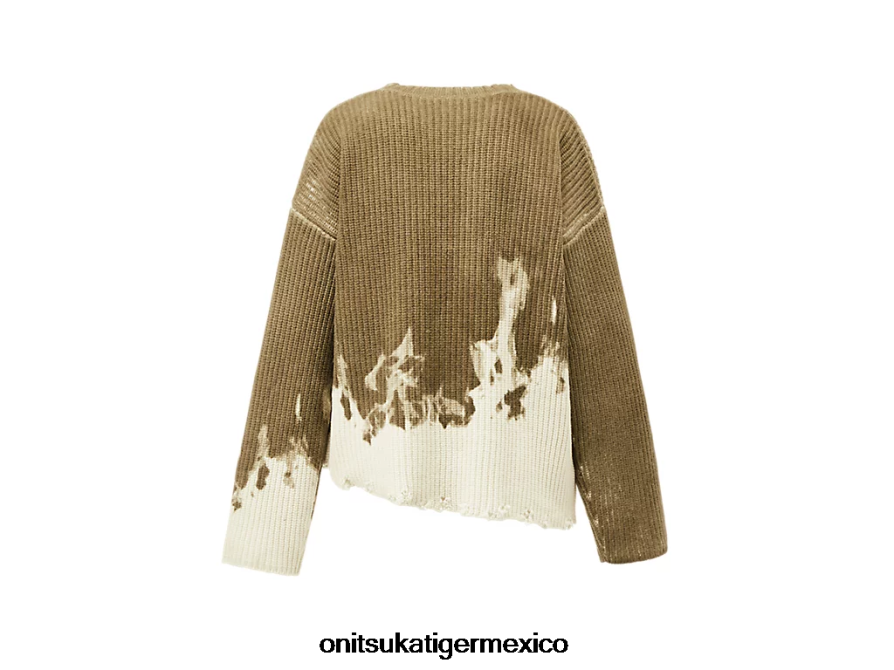Onitsuka Tiger ropa 4P8D6N428 caqui/blanco hombres de punto superior