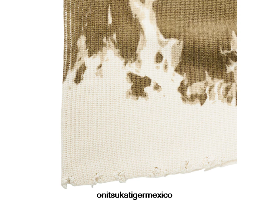 Onitsuka Tiger ropa 4P8D6N428 caqui/blanco hombres de punto superior