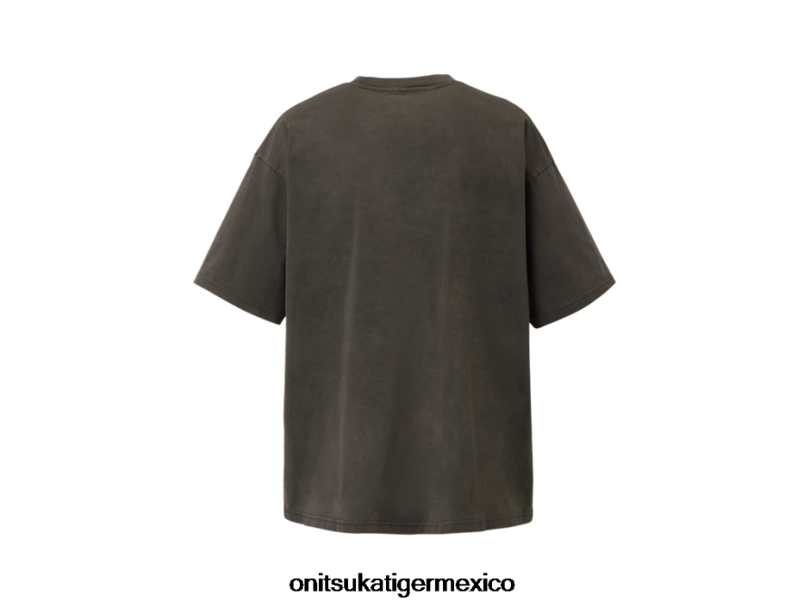 Onitsuka Tiger ropa 4P8D6N435 gris oscuro hombres camiseta gráfica