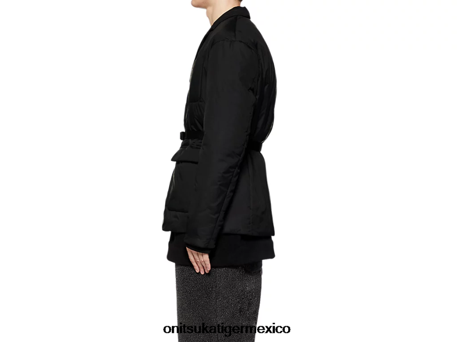 Onitsuka Tiger ropa 4P8D6N436 negro hombres chaqueta