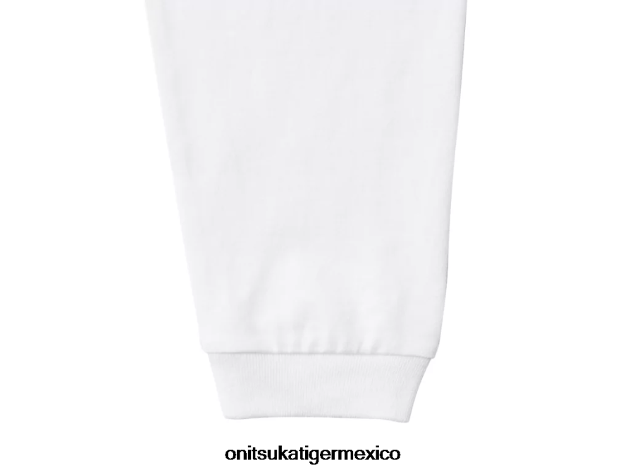 Onitsuka Tiger ropa 4P8D6N440 blanco hombres camiseta gráfica