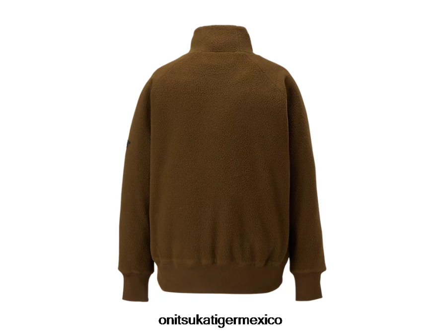 Onitsuka Tiger ropa 4P8D6N445 aceituna hombres cazadora holgada