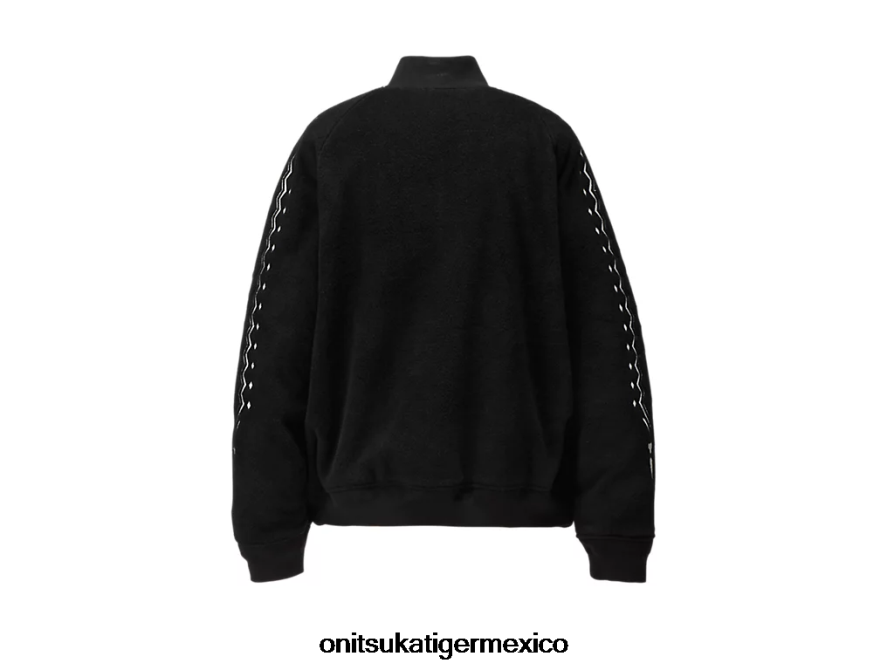 Onitsuka Tiger ropa 4P8D6N447 blanco negro hombres chaqueta