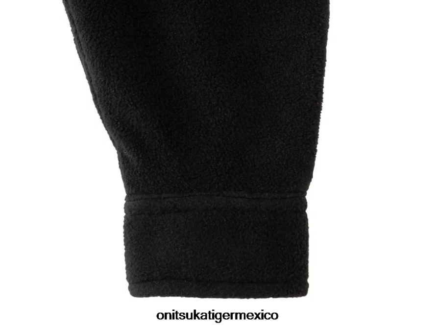 Onitsuka Tiger ropa 4P8D6N448 blanco negro hombres camisa de gran tamaño