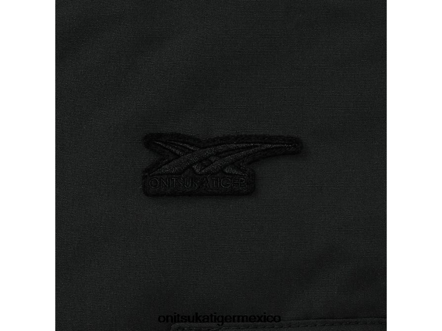 Onitsuka Tiger ropa 4P8D6N449 negro hombres abrigo