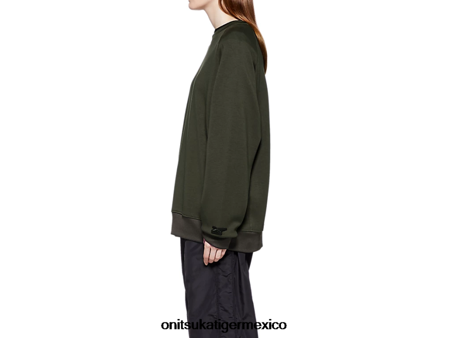 Onitsuka Tiger ropa 4P8D6N458 caqui hombres esta arriba